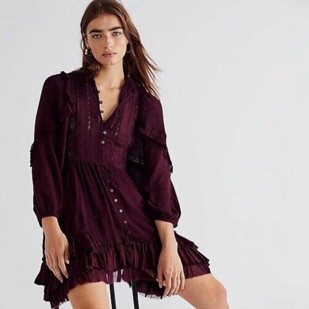Free People One Ambrosia Mini Dress